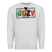 Dove Grey cozy season Premium Sweatshirt - MaliasSmallBusiness