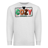 Oatmeal Heather cozy season Premium Sweatshirt - MaliasSmallBusiness