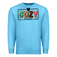 Ocean Blue cozy season Premium Sweatshirt - MaliasSmallBusiness