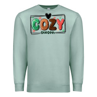 Seafoam cozy season Premium Sweatshirt - MaliasSmallBusiness