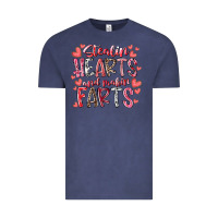 Vintage Denim stealin hearts and makin farts Vintage Tee - RacoonDesign