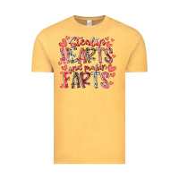 Vintage Mustard stealin hearts and makin farts Vintage Tee - RacoonDesign
