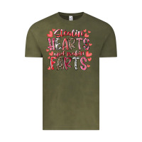 Vintage Olive stealin hearts and makin farts Vintage Tee - RacoonDesign
