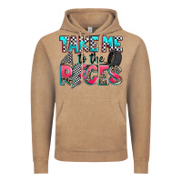 Vintage Coffee take me to the races Vintage Hoodie - Zillion Design Studio