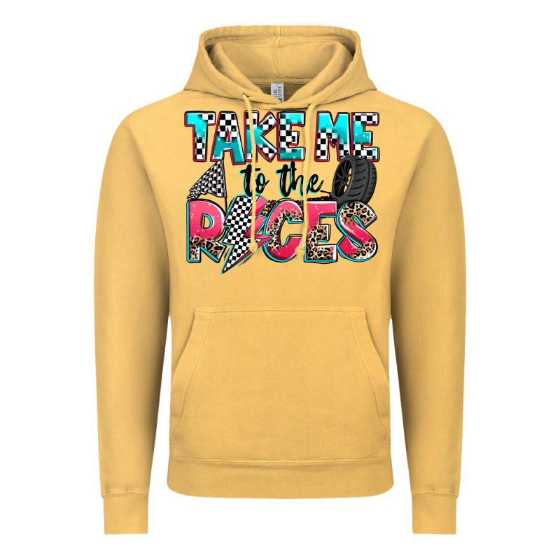 Take Me To The Races Vintage Hoodie by Zillion Design Studio | Teevron