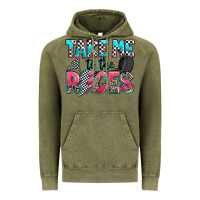 Vintage Olive take me to the races Vintage Hoodie - Zillion Design Studio