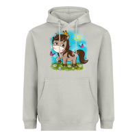 Moon Dust little cute horse Heavyweight Hoodie - NancyCooperArtShop