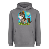 Storm little cute horse Heavyweight Hoodie - NancyCooperArtShop