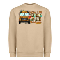 Mushroom Captain Of Struggle Bus Busdrive Heavyweight Sweatshirt - CowhideDigitalArt