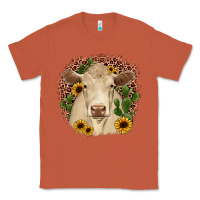 Copper charolais leopard cactus sunflower Classic Tee - JahusDesignShop