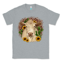 Heather Grey charolais leopard cactus sunflower Classic Tee - JahusDesignShop