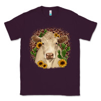Plum charolais leopard cactus sunflower Classic Tee - JahusDesignShop