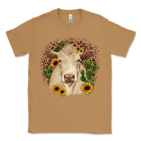 Toasted Coconut charolais leopard cactus sunflower Classic Tee - JahusDesignShop