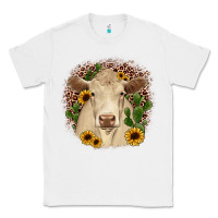 White charolais leopard cactus sunflower Classic Tee - JahusDesignShop