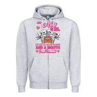 Heather Grey As A Aries Girl I Was Born With My Heart On My Sleeve And A Mouth Zipper Hoodie - Jasminsmagicworld