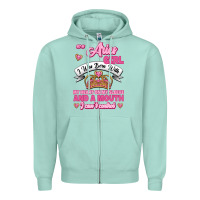 Seafoam As A Aries Girl I Was Born With My Heart On My Sleeve And A Mouth Zipper Hoodie - Jasminsmagicworld