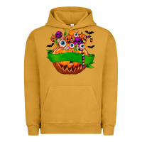 Pigment Peanut Butter Personalized Boy Halloween Candy Urban Hoodie - texasbilliewilder