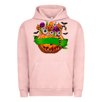Pigment Salmon Personalized Boy Halloween Candy Urban Hoodie - texasbilliewilder
