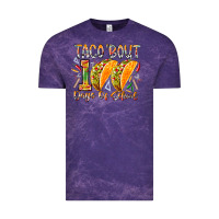 Cloud Purple taco bout 100 days of school Vintage Tee - RacoonDesign