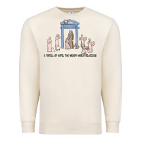 Sandshell a thrill of hope nativity Premium Sweatshirt - MaliasSmallBusiness