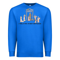True Royal a thrill of hope nativity Premium Sweatshirt - MaliasSmallBusiness