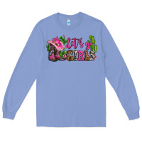 Colony Blue lets go girls with boots and hats Long Sleeve Tee - AdoDesignShop