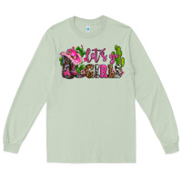Matcha lets go girls with boots and hats Long Sleeve Tee - AdoDesignShop