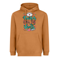Meerkat nurses call the shots Heavyweight Hoodie - NancyCooperArtShop