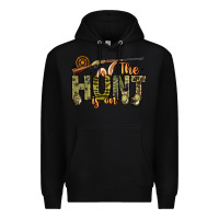 Black the hunt is on Premium Hoodie - Artiststas