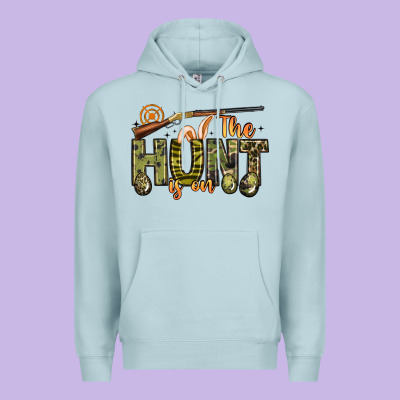 The Hunt Is On Premium Hoodie Designed By Artiststas