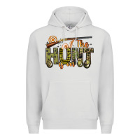 Dove Grey the hunt is on Premium Hoodie - Artiststas