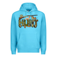 Ocean Blue the hunt is on Premium Hoodie - Artiststas