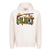 Pale Pink the hunt is on Premium Hoodie - Artiststas