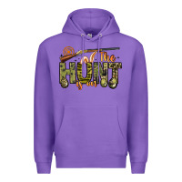 Purple the hunt is on Premium Hoodie - Artiststas