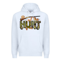 White the hunt is on Premium Hoodie - Artiststas