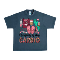 Midnight Navy nursing is my cardio Urban Heavy Tee - BarkalooDesign