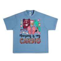 Pebble Blue nursing is my cardio Urban Heavy Tee - BarkalooDesign