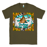 Army Green teaching my tribe tumbler Classic Tee - BundleAndBundleShop