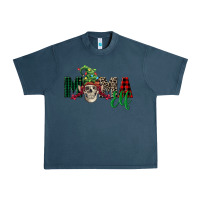 Midnight Navy Mama elf skull Urban Heavy Tee - FaDigitalArtStudio