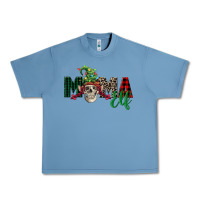 Pebble Blue Mama elf skull Urban Heavy Tee - FaDigitalArtStudio