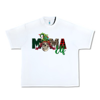 White Mama elf skull Urban Heavy Tee - FaDigitalArtStudio