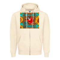 Sandshell just a girl who loves ladybugs Zipper Hoodie - LillyAllenDesigns