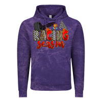 Cloud Purple racing season Vintage Hoodie - Zillion Design Studio