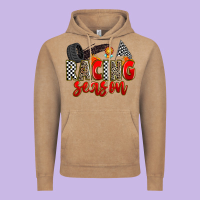 Racing Season Vintage Hoodie Designed By Zillion Design Studio