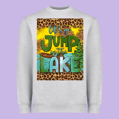Let's Go Jump In The Lake Air Freshener Heavyweight Sweatshirt Designed By Hra Design Shop
