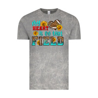 Cloud Rock my heart is on that field american football Vintage Tee - HRA Design Shop