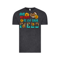 Vintage Black my heart is on that field american football Vintage Tee - HRA Design Shop