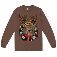 Chestnut christmas horseshoe Long Sleeve Tee - JahusDesignShop