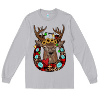 Moon Dust christmas horseshoe Long Sleeve Tee - JahusDesignShop