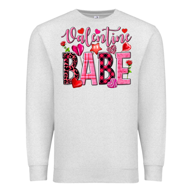 Valentine Babe Premium Sweatshirt by NancyCooperArtShop | Teevron